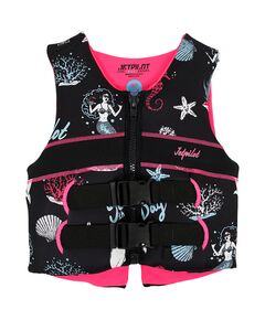 Спасательный жилет неопрен детский Jetpilot Cause Teen ISO 50N Neo Vest 12-14 Years Black/Pink S22