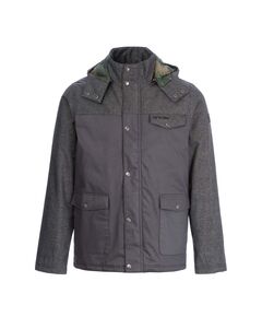 Куртка с капюшоном Animal мужская HIDE ASPHALT GREY (L63)