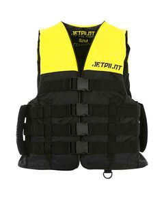 Спасательный жилет для гидроцикла нейлон мужской JP Strike ISO 50N Nylon Super Grip yellow/black S23