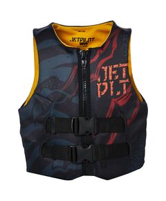 Спасательный жилет неопрен детский Jetpilot Cause Youth ISO 50N Neo black S23