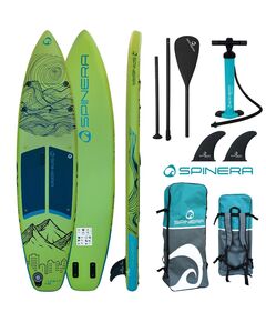 SUP-доска надувная с веслом Spinera Light 11'8 Green ULT S22
