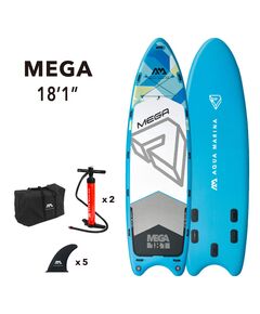 SUP-доска надувная для группы людей Aqua Marina Mega 18'1"