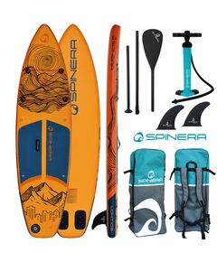 SUP-доска надувная с веслом для туризма Spinera Light 10'6" Strong Orange SL ULT S23