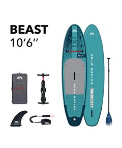 SUP-доска надувная с веслом Aqua Marina Beast 10'6" S24
