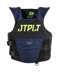 Спасательный жилет для гидроцикла нейлон мужской Jetpilot RX S/E Nylon ISO 50N navy/yellow S23, Размеры (жилеты): 10 (M)