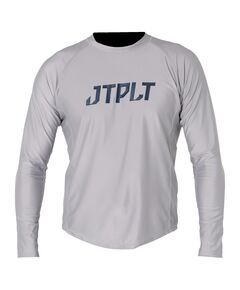 Гидромайка мужская длинный рукав Jetpilot RX Vault Race Jersey grey S24, Размер (гидроодежда): 8 (S)