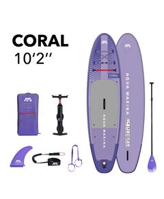 SUP-доска надувная с веслом Aqua Marina Coral (Night Fade) 10'2" S24