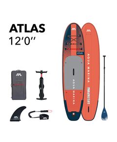 SUP-доска надувная с веслом Aqua Marina Atlas 12'0" S24