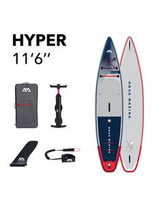 SUP-доска надувная для туризма Aqua Marina Hyper 11'6" S24