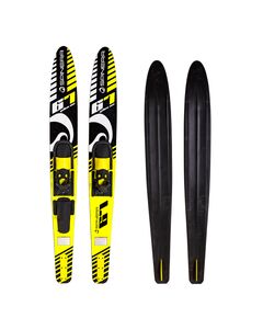 Лыжи парные прогулочные Spinera Combo Ski Yellow Sea 67''