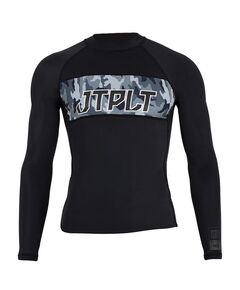 Гидромайка мужская длинный рукав Jetpilot JETPILOT RX LS RASHIE BLACK, Размер (гидроодежда): 14 (XL)