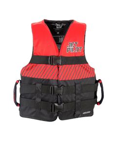 Спасательный жилет для гидроцикла нейлон мужской Jetpilot HELIUM F/E NYLON VEST BLACK/RED, Размеры (жилеты): 8-10 (S/M)