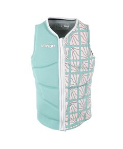 Спасательный жилет неопрен женский Jetpilot ISLA X1 F/E NEO VEST TEAL, Размеры (жилеты): 10 (M)