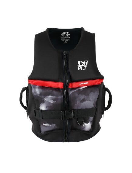 Спасательный жилет для гидроцикла неопрен муж. Jetpilot 3SXTY HYPERFLEX S-GRIP ECO L50S BLACK/WHITE, Размеры (жилеты): 10 (M)