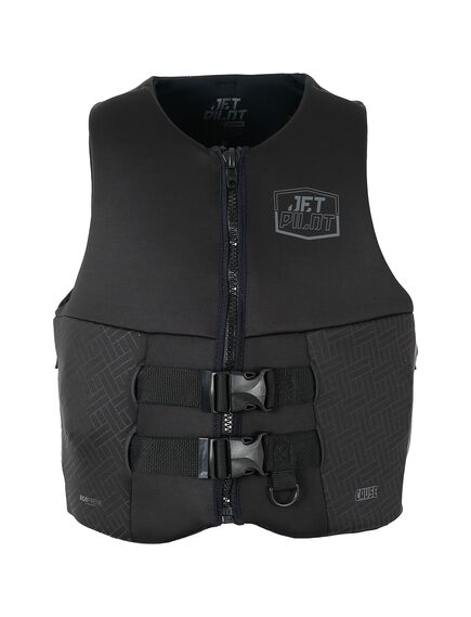 Спасательный жилет для гидроцикла неопрен мужской Jetpilot CAUSE MENS S-GRIP F/E ECO VEST BLACK, Размеры (гидроботинки): 8 (41)