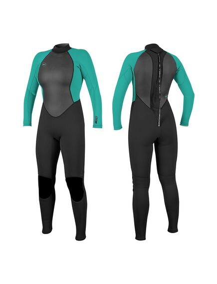 Гидрокостюм женский длинный O'Neill WMS REACTOR-2 3/2 BACK ZIP FULL BLACK/LIGHT AQUA S21, Размер (гидроодежда): 14 (XL) Гидрокостюм женский длинный O'Neill WMS REACTOR-2 3/2 BACK ZIP FULL BLACK/LIGHT AQUA S21, Размер (гидроодежда): 14 (XL)
