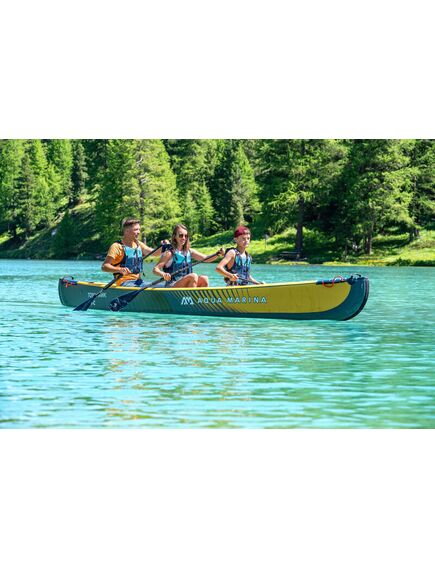 Каноэ надувное высокого давления трехместное Aqua Marina Tomahawk AIR-C 478, img 3 Каноэ надувное высокого давления трехместное Aqua Marina Tomahawk AIR-C 478, img 3