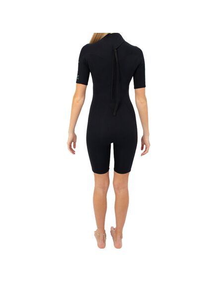 Гидрокостюм женский короткий Jetpilot FLIGHT 2x2 BZ SS SPRINGSUIT BLACK, Размер (гидроодежда): 12 (L), img 2