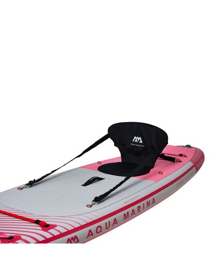 SUP-доска надувная с веслом для туризма Aqua Marina Coral Touring (Raspberry) 11'6", img 3