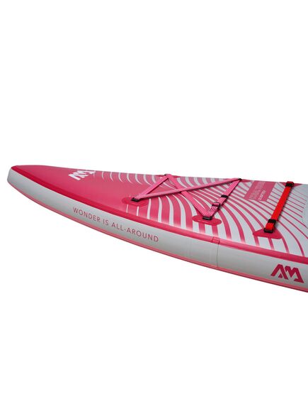 SUP-доска надувная с веслом для туризма Aqua Marina Coral Touring (Raspberry) 11'6", img 6