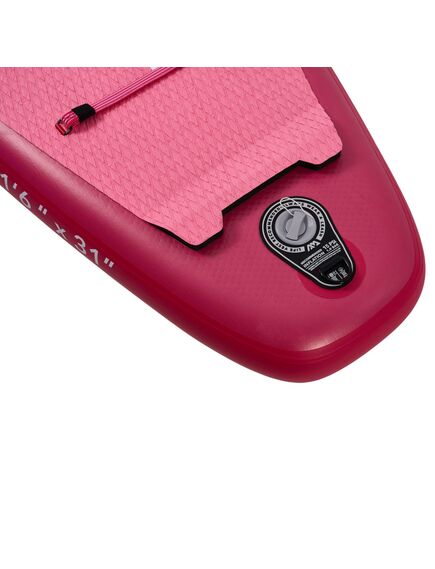 SUP-доска надувная с веслом для туризма Aqua Marina Coral Touring (Raspberry) 11'6", img 7