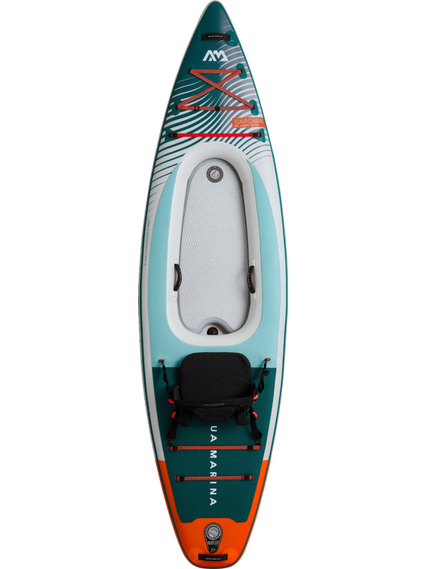 Каяк/SUP-доска надувная с веслом Aqua Marina Cascade 11'2", img 10