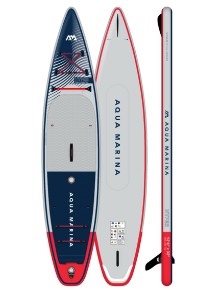 SUP-доска надувная для туризма Aqua Marina Hyper 12'6", img 2