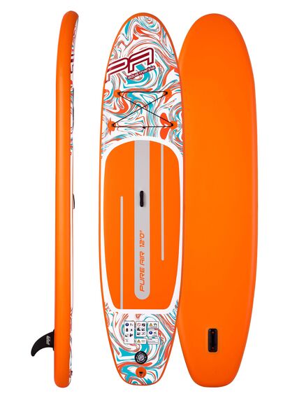 SUP-доска надувная с веслом Pure Air Coast 12'0" (Orange)