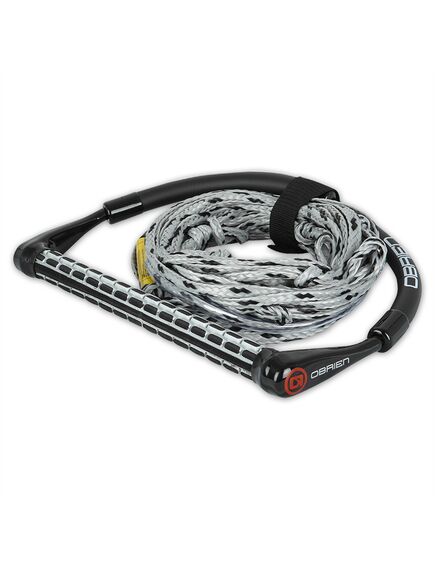 Фал с рукояткой для вейкбординга O'Brien ROPE WAKE COMBO 4 SECTION POLY-E BLACK