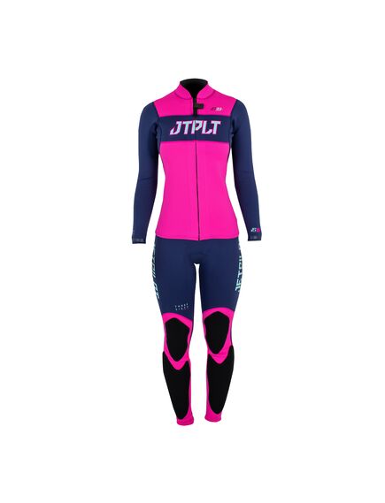 Гидрокостюм жен.длинный без рукавов+гидрокуртка на молнии Jetpilot RX LADIES JANE+JACKET NAV/PNK, Размер (гидроодежда): 16 (2XL), img 4
