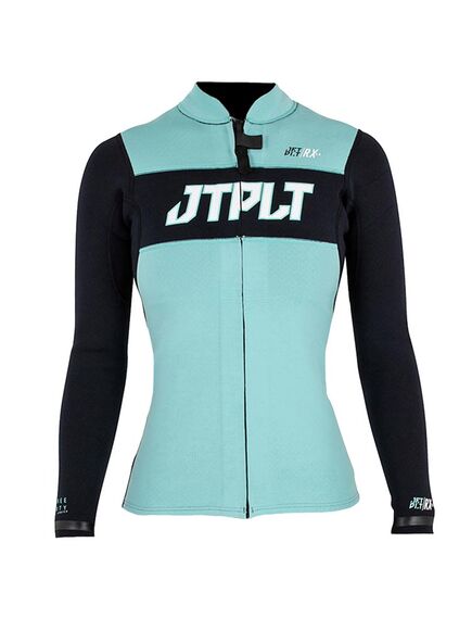 Гидрокостюм жен.длинный без рукавов+гидрокуртка на молнии Jetpilot RX Jane&Jacket wms black/teal S23, Размер (гидроодежда): 16 (2XL), img 4
