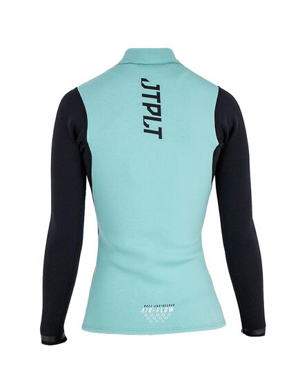 Гидрокостюм жен.длинный без рукавов+гидрокуртка на молнии Jetpilot RX Jane&Jacket wms black/teal S23, Размер (гидроодежда): 16 (2XL), img 5