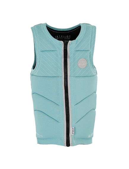Спасательный жилет неопрен женский Jetpilot Allure CE Impact Neo Vest wms teal S23, Размеры (жилеты): 14 (XL)