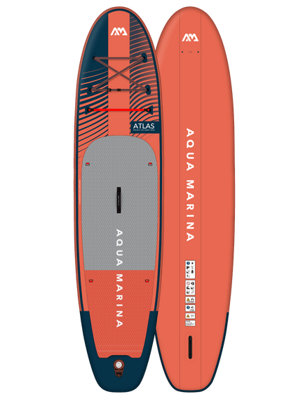 SUP-доска надувная с веслом Aqua Marina Atlas 12'0", img 2