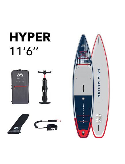 SUP-доска надувная для туризма Aqua Marina Hyper 11'6"