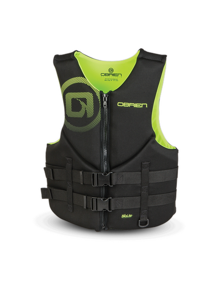 Спасательный жилет неопрен мужской O'Brien TRADITIONAL MENS YELLOW S22S, Размеры (жилеты): 10 (M)