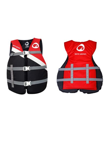 Спасательный жилет нейлон Spinera Universal Nylon Vest - 50N Black/Red, Размеры (жилеты): OS