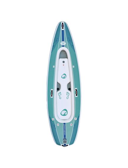 Каяк/SUP-доска надувная 2-местная Spinera SK 12'0" Teal/Grey/White DLT/HDDS, img 3