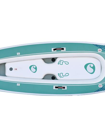 Каяк/SUP-доска надувная 2-местная Spinera SK 12'0" Teal/Grey/White DLT/HDDS, img 8