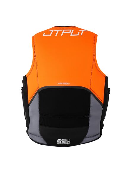 Спасательный жилет для гидроцикла неопрен мужск. Jetpilot RX VAULT PROTECH F/E ECO VEST CHAR/ORG L50, Размеры (жилеты): 10 (M), img 2