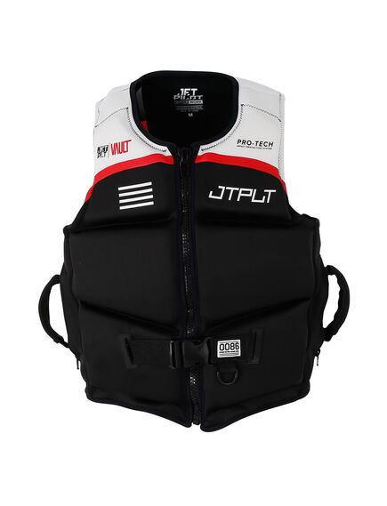 Спасательный жилет для гидроцикла неопрен мужской Jetpilot RX VAULT PROTECH F/E ECO VEST BLACK/WHIT, Размеры (жилеты): 10 (M)