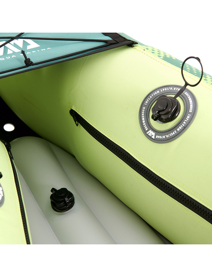 Каноэ надувное трехместное с веслами Aqua Marina Ripple-370, img 6