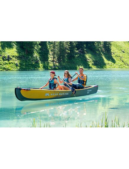 Каноэ надувное высокого давления трехместное Aqua Marina Tomahawk AIR-C 478, img 2