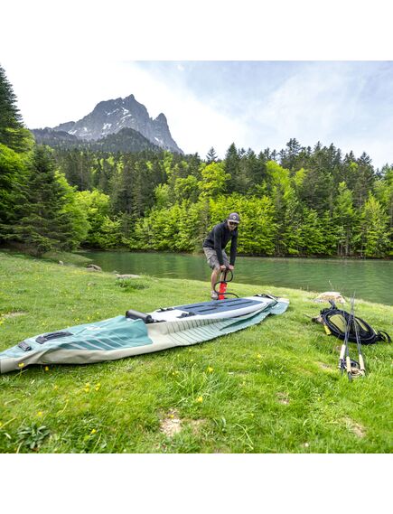 Каяк надувной одно-двухместный для рыбалки Aqua Marina Caliber-398, img 17