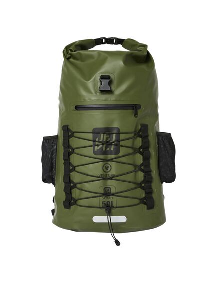 Сумка-рюкзак водонепроницаемая Jetpilot Venture 50L Drysafe Backpack sage S24, Размер (сумки и чехлы): 50L
