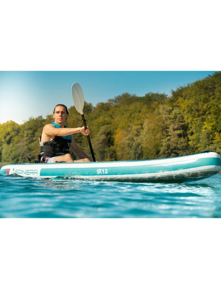 Каяк/SUP-доска надувная 2-местная Spinera SK 12'0" Teal/Grey/White DLT/HDDS, img 12