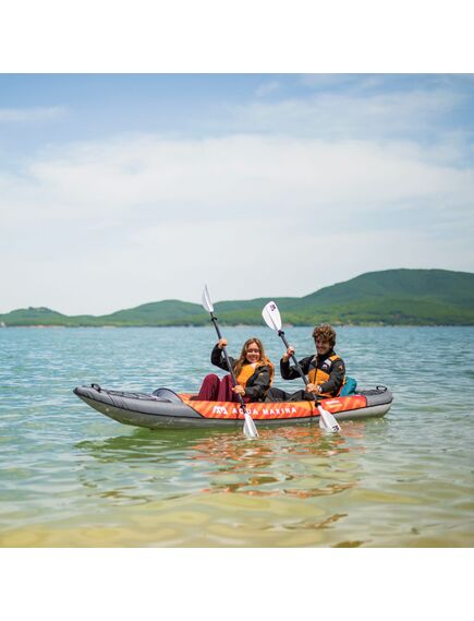 Каяк надувной одноместный с веслом Aqua Marina Memba-330, img 15