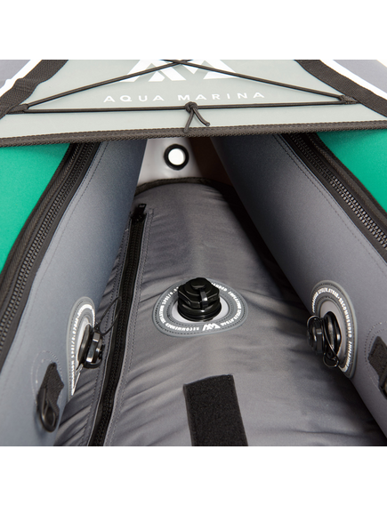 Каяк надувной трехместный с веслами Aqua Marina Laxo-380, img 7