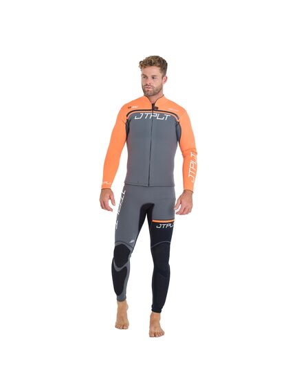Гидрокостюм муж. длин. без рукавов+гидрокуртка на молнии Jetpilot RX VAULT RACE JOHN+JACKET CHAR/ORG, Размер (гидроодежда): 12 (L), img 5