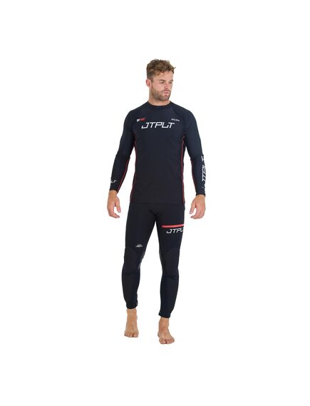 Гидромайка мужская длинный рукав Jetpilot RX VAULT LS RASHIE BLACK, Размер (гидроодежда): 8 (S), img 4